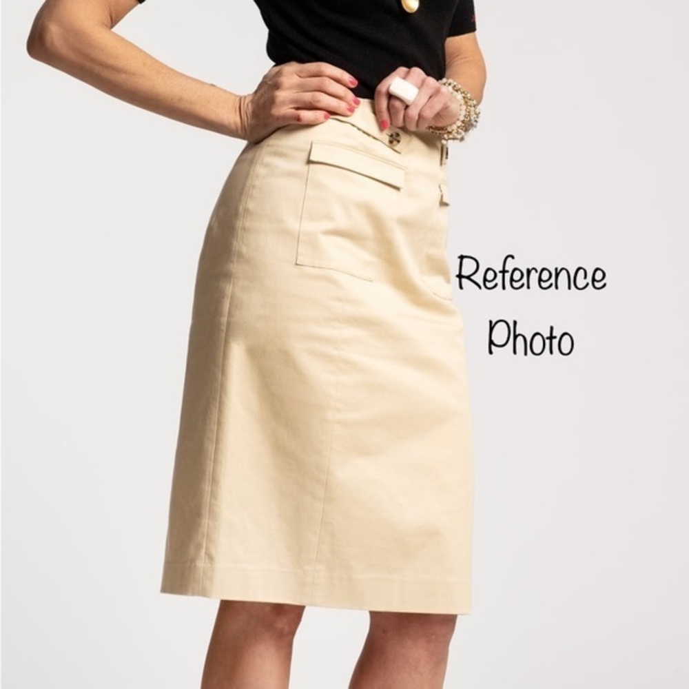 NWT Talbots Irish Linen Pencil Skirt